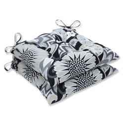 Sophia Graphite Tufted Seat Cushions