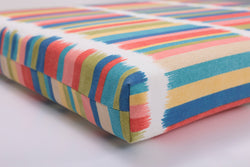 Solar Stripe Fruit Punch Bench Cushion