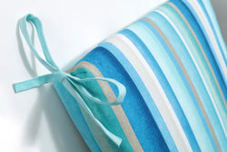 Dina Seaside Blue Chaise Lounge Cushion