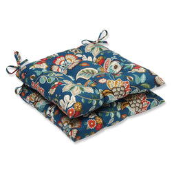 Telfair Peacock Tufted Seat Cushions