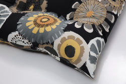 Crosby Ebony Tufted Bench/Swing Cushion