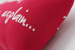 Indoor Christmas I Can Explain Rectangular Throw Pillow