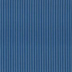 Resort Stripe Blue Squared Corners Chair Cushion