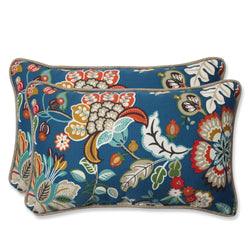 Telfair Peacock Rectangular Throw Pillow (Set Of 2)