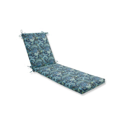 Pretty Paisley Navy Chaise Lounge Cushion 80X23X3