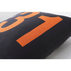 Spider 31 Orange 18-inch Throw Pillow