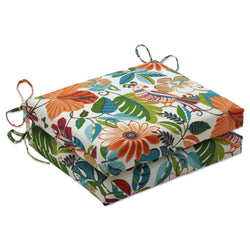 Lensing Jungle Squared Corners Seat Cushion (Set Of 2)