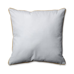 Olivia Yellow 16.5-Inch Throw Pillow
