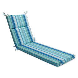 Dina Seaside Blue Chaise Lounge Cushion