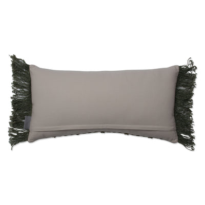 Alpine Khaki Green Bolster Throw Pillow