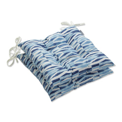 Nevis Waves Sailor Tufted Seat Cushions