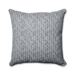 Herringbone Slate 25-Inch Floor Pillow
