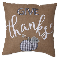 Fall Thanksgiving Decorative Throw Pillow Pumpkins Lumbar Set of 2, Size: Multi-Color, White