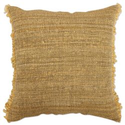 Indoor Aravalli Yellow 18-inch Throw Pillow