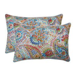 Gilford Festival Over-Sized Rectangular Throw Pillow (Set Of 2)