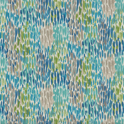 Make It Rain Cerulean Outdoor Deluxe Tufted Chairpad (Set Of 2)