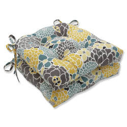 Lois Vapor Outdoor Deluxe Tufted Chairpad (Set Of 2)