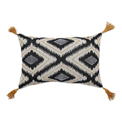 Zambia Mustard Rectangular Throw Pillow