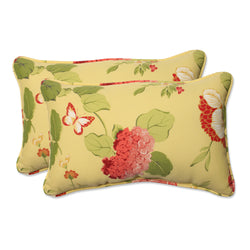 Risa Lemonade Rectangle Throw Pillow (Set Of 2)