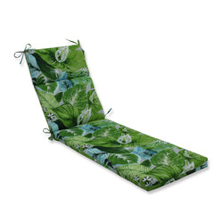 Lush Leaf Jungle Chaise Lounge Cushion
