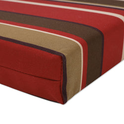 Monserrat Sangria Bench Cushion