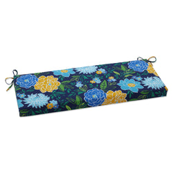 Spring Bling Blue Bench Cushion