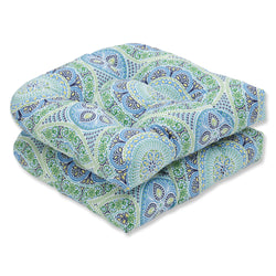 Delancey Lagoon Wicker Seat Cushion (Set Of 2)