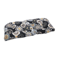 Crosby Ebony Wicker Loveseat Cushion