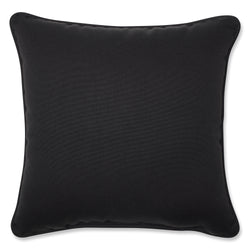 Allee Black 18-Inch Throw Pillow
