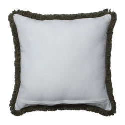 Tara Grass Green 19-inch Throw Pillow
