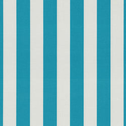 Cabana Stripe Turquoise Fabric