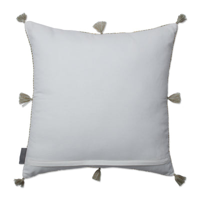 Aravali Grass Yellow 19-inch Throw Pillow
