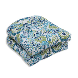 Zoe Mallard Wicker Seat Cushion (Set Of 2)
