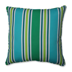 Aruba Stripe Turquoise\Green 25-Inch Floor Pillow