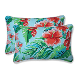 Tropical Paradise Rectangular Throw Pillow (Set Of 2)