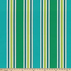 Aruba Stripe Turquoise\Green Fabric