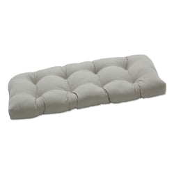 Solar Linen Wicker Loveseat Cushion