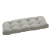 Solar Linen Wicker Loveseat Cushion
