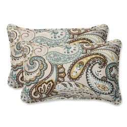 Tamara Paisley Quartz Rectangular Throw Pillow (Set Of 2)
