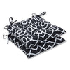 Kirkland Black Tufted Seat Cushions