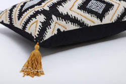 Zambia Mustard Rectangular Throw Pillow