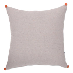 Throw Pillow, Totally Cubular in Orange, 18" x 18"
