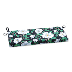 Magnolia Black Bench Cushion