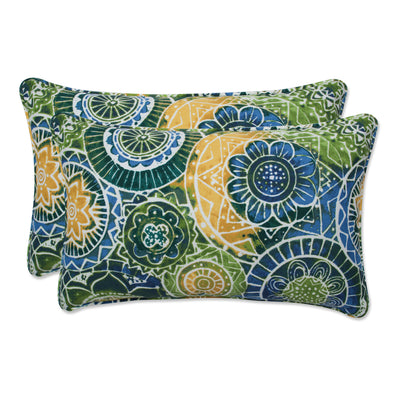 Omnia Lagoon Rectangular Throw Pillow (Set Of 2)