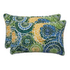 Omnia Lagoon Rectangular Throw Pillow (Set Of 2)