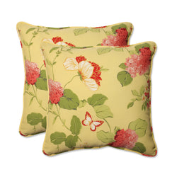 Risa Lemonade 18.5-Inch Throw Pillow (Set Of 2)