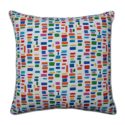 Color Tabs Primaries 25-Inch Floor Pillow