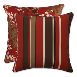 Montifleuri/Monserrat Reversible 18.5-Inch Throw Pillow (Set Of 2)