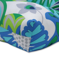 Sophia Turquoise/Green 48" Blown Bench