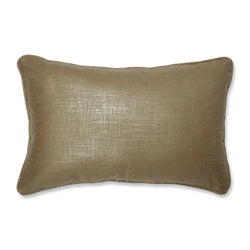 Indoor Alchemy Linen Copper Rectangular Throw Pillow